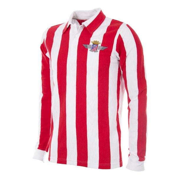 Tailandia Camiseta Atletico Madrid 1ª ML Retro 1939 1940